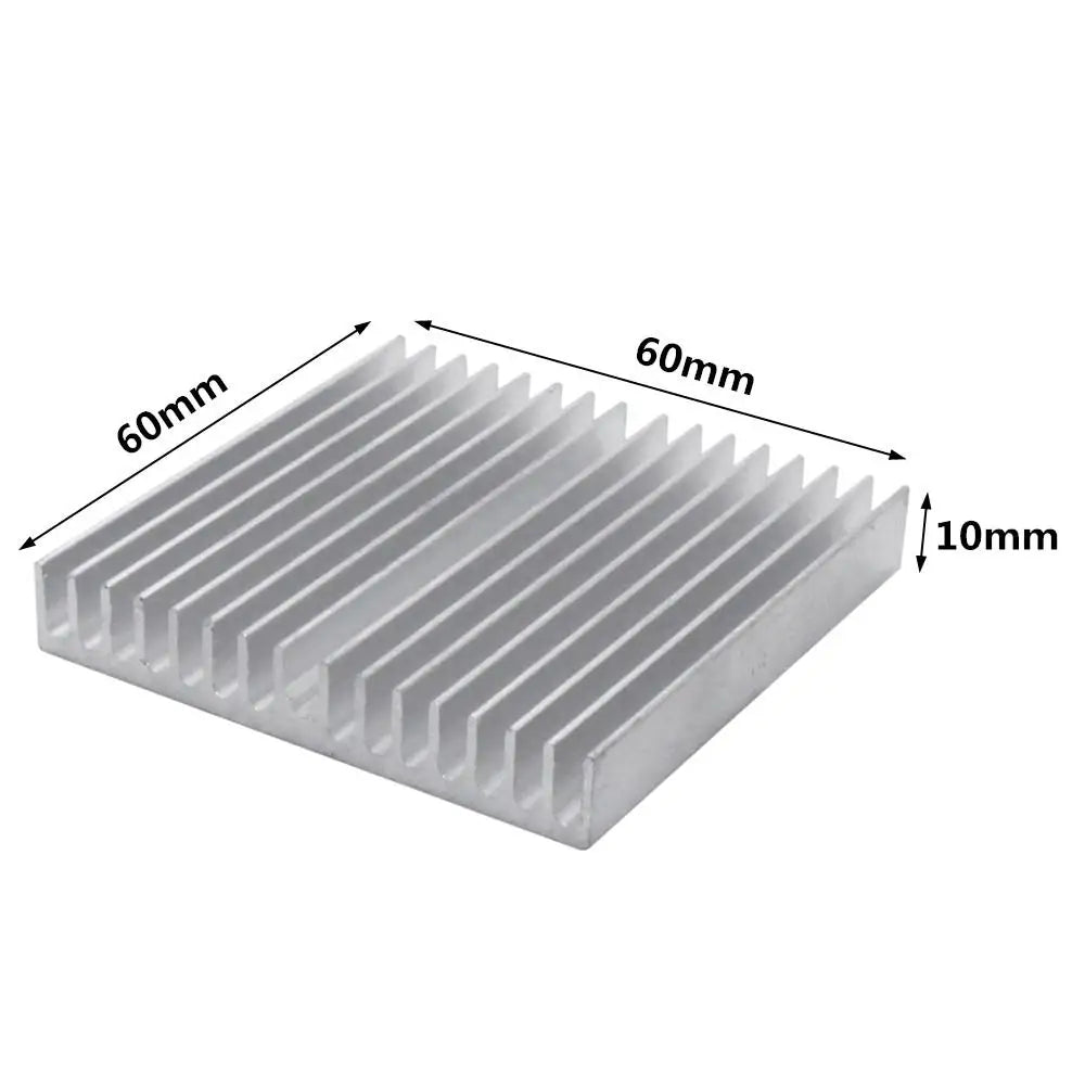 Extruded Aluminum Heatsink Radiator Heat Sink Cooler for Electronic LED Chip Cooling Heat Dissipation