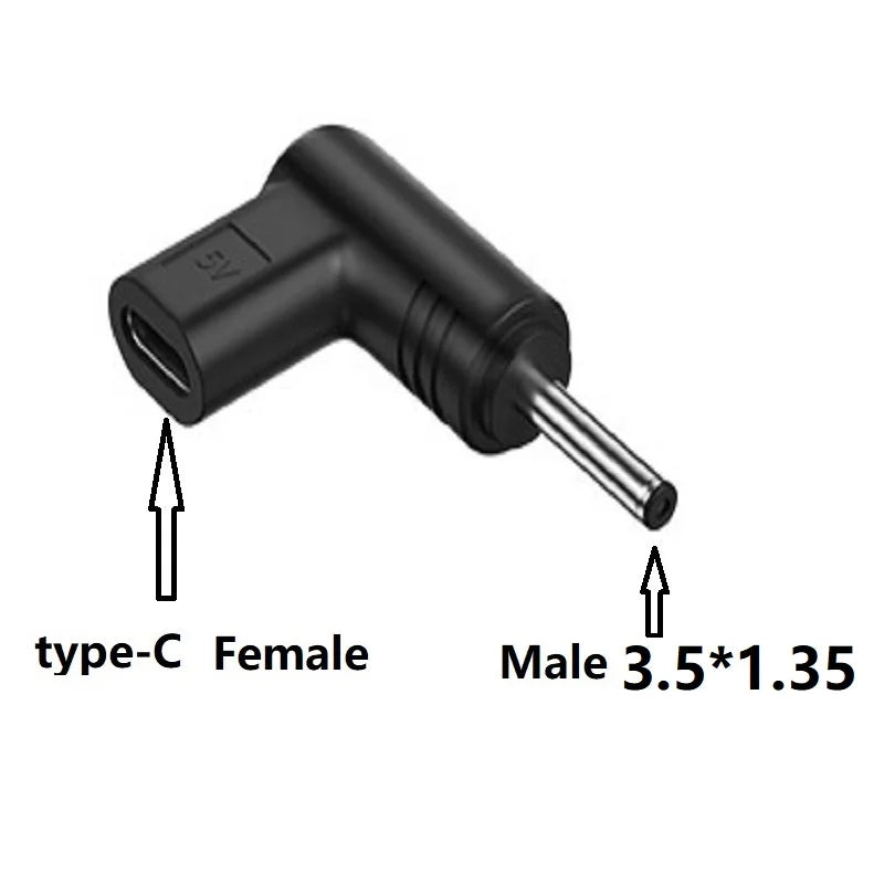 USB C Female PD to 5V/9V/12V Power Male Plug 55x21 4.8x1.7mm Connector Type C To DC Jack Plug Charging Adapter For Router Tablet