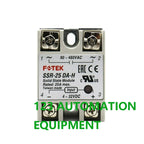 Authentic New FOTEK SSR-10DA 25DA 40DA 50DA 75DA SSR-10DA 25DA 40DA 50DA 75DA-H Solid State Relays Module 10A 25A 40A 50A 75A