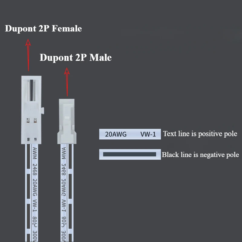 6 Ports 10 Ports Dupont Terminal Junction Box Hub Splitter Dupont 2/3P Male/Female Plug Cable Quick Line Connector For LED Strip