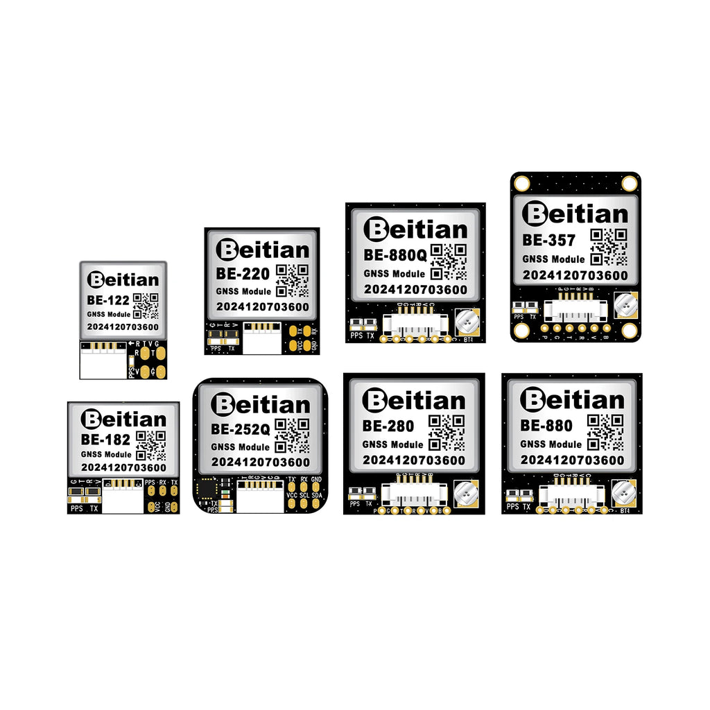 Beitian BE Series BE-180 - BE-882 GNSS Module Ublox M10 TTL Built-in IST8310 Compass BDS GPS GALILEO FPV UAV Flight Control
