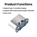USB to RS485 Isolated Serial Port Module Fully Isolated Power Communication High Speed 2Mbps Transmission Type C Interface