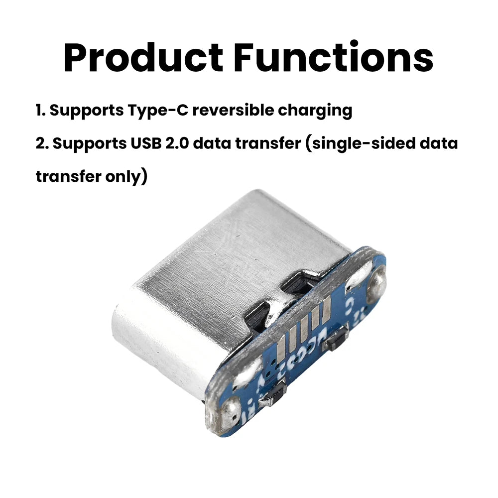 USB to RS485 Isolated Serial Port Module Fully Isolated Power Communication High Speed 2Mbps Transmission Type C Interface