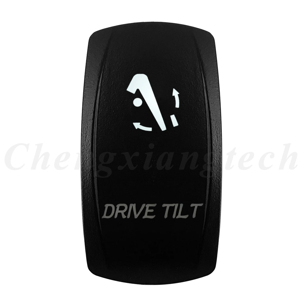 Marine 12V 24V White Led On Off Rocker Switch 5Pin SPST Momentary Switch DPDT ON OFF ON 3-Way for Car Boat Carling 4X4 Narva