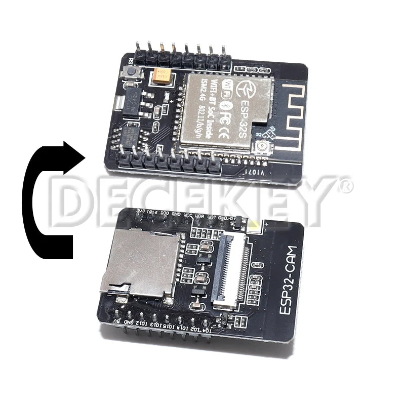 ESP32-CAM ESP32-CAM-MB MICRO USB ESP32 Serial to WiFi ESP32 CAM Development Board CH340 CH340G 5V Bluetooth+OV2640 Camera
