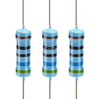 100Pcs 560 Ohm Resistors 1% 1/4W Cylinder Ideal Carbons Direct Insertion For LEDs Bulk Braiding Film Powerful Protection Circuit