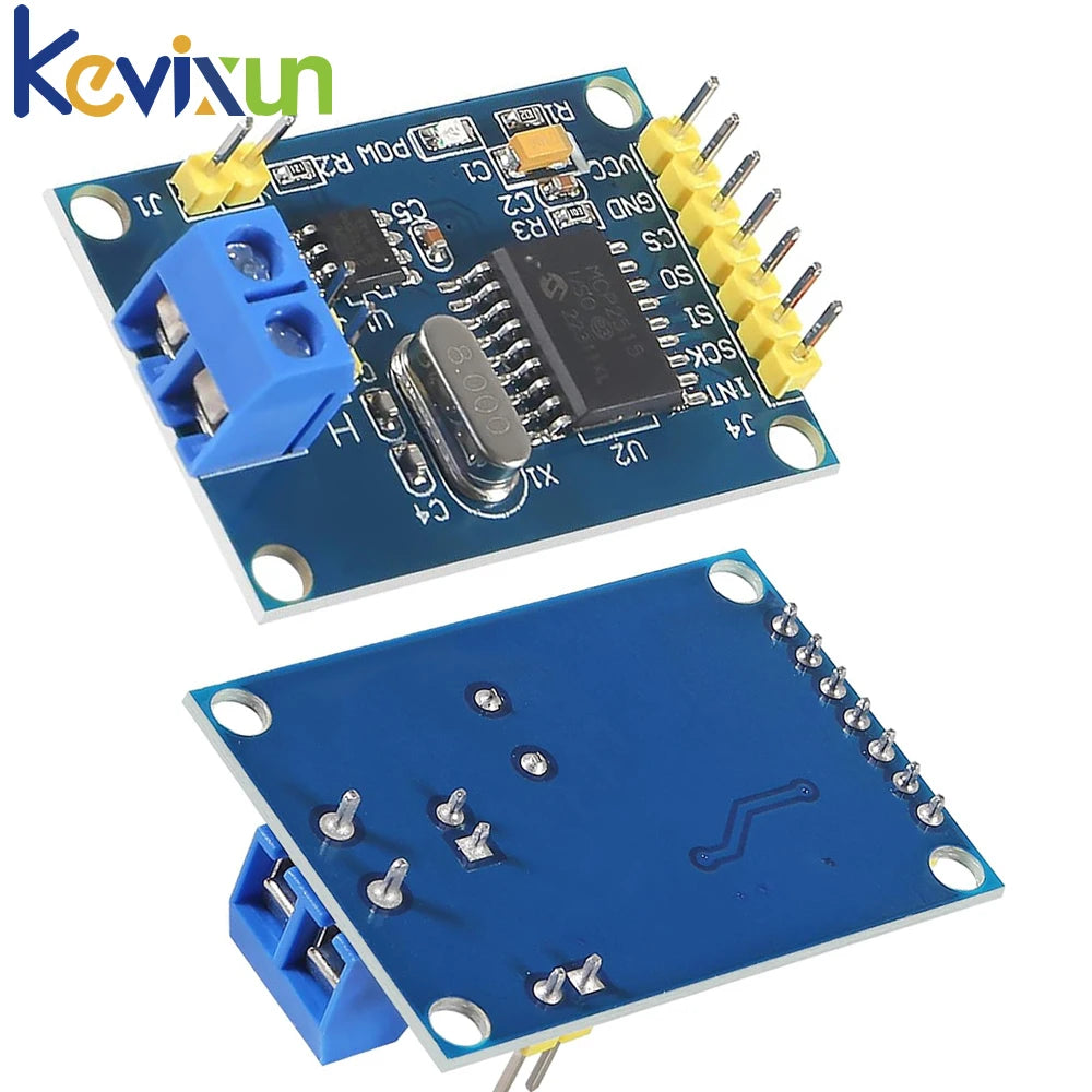 1-10pcs MCP2515 CAN Bus Module Board TJA1050 Receiver SPI For 51 MCU ARM Controller NEW