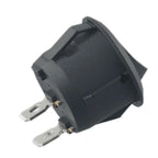 10PCS 12v Round Rocker Switch ON/OFF 2 Pin SPST Snap-in Toggle Switch ON Off 6A 250V Camper Van Caravan Motorhome