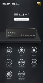 SMSL SU-1 MQA MQA-CD Audio Decoder AK4493S XU316 768kHz/32Bit DSD512 SU1 Hi-Res DAC