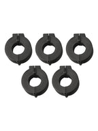 5pcs Ferrite Core Noise Reduction Clip On Rings for RFI Interference Suppression on Audio USB and Power Cables