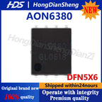 (10-100piece)100% Brand New Original AON6380 SMD DFN5X6-8 Marked 6380 Single N-Channel 30V 24A MOSFET