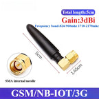 1Pcs 868MHz 915MHz Antenna 3dBi-10dBi SMA Male Head GSM/GPRS/2G/3G Antenna Waterproof Rubber Rod Antenna
