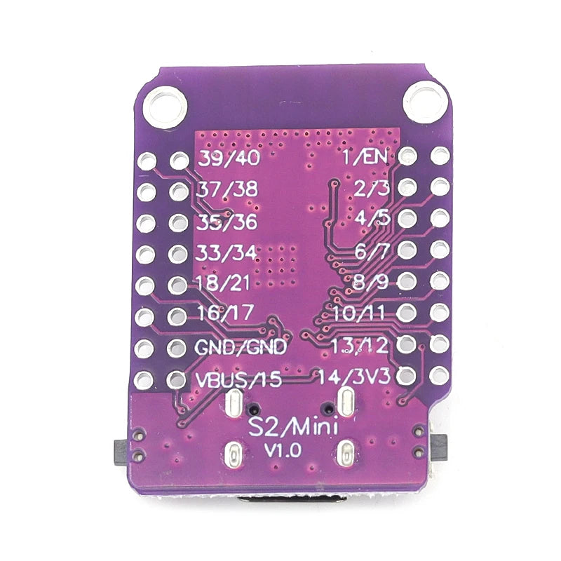 LOLIN ESP32 S2 Mini V1.0.0 ESP32-S2FN4R2 4MB Flash 2MB PSRAM WiFi IoT Board Support MicroPython Arduino