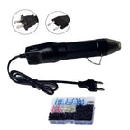 300W Hot Air Gun Portable Mini Heater for DIY Craft Embossing Shrink Wrapping PVC Multi Function Handheld Electrical Heat Tool