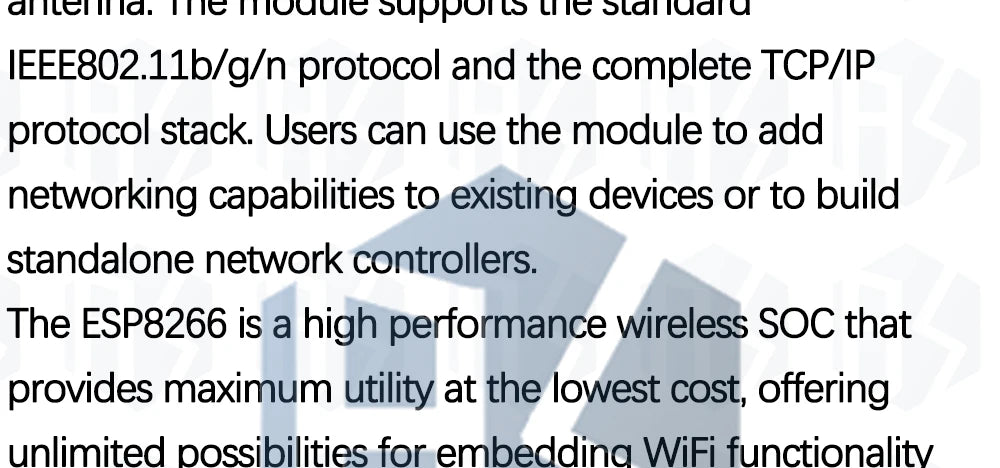 ESP8266 ESP-01 ESP-01S ESP-07 ESP-12 ESP-12E ESP-12F  ESP-07SWIFI wireless module wireless transceiver For arduino