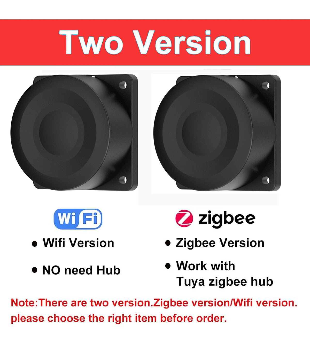 Tuya WiFi or ZIgbee Ultrasonic Water Level Sensor Wireless Gauge Water Tank Level Monitor Waterproof IP65 Water Leak Detector