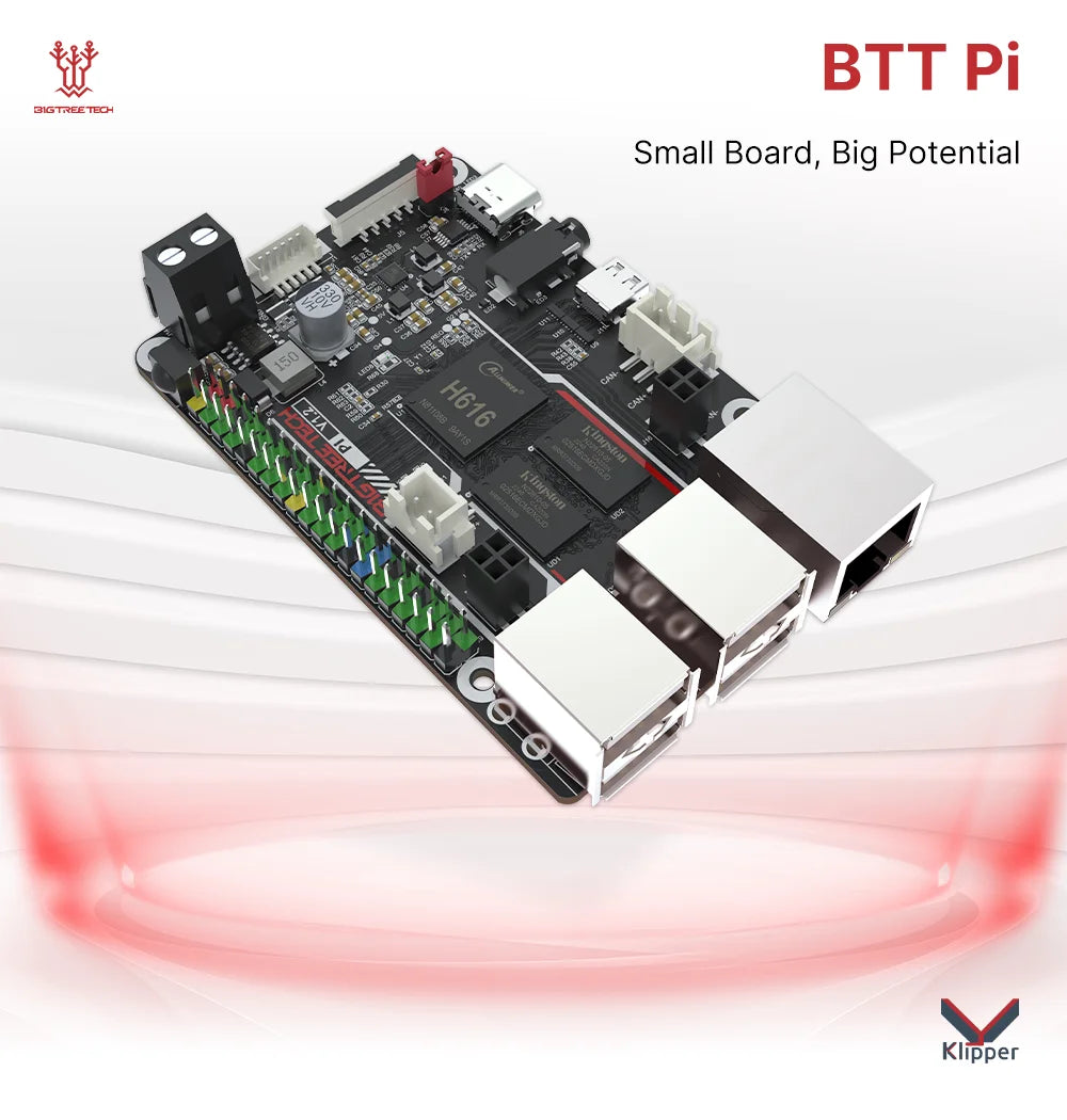 BIGTREETECH BTT PI V1.2 Quad Core Processor With 2.4G WiFi 40Pin GPIO VS Raspberry PI For Klipper I3 CoreXY 3D Printer DIy User