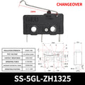 SS-5GL 2/3Pins Micro Limit Switch NO/NC/CHANGEOVER SPDT Snap Action Switch ON/OFF