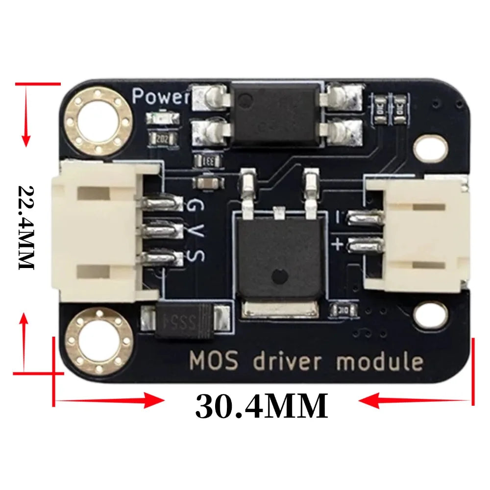 MOS Optocoupler Isolation Driver Module 5-12V PWM Controller PH2.0 Interface for Arduino ESP32 MICROBIT Raspberry Pi High Power