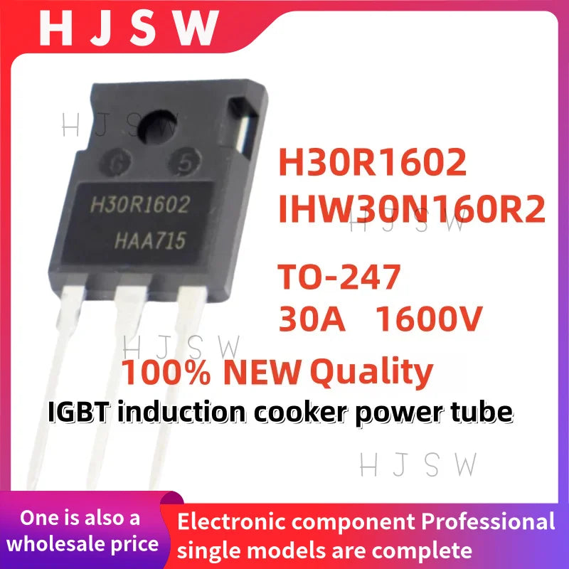 5PCS 100% Brand New and Quality H30R1202 H30R1203 H30R1353 H30R1602 TO-247 IGBT induction cooker power tube