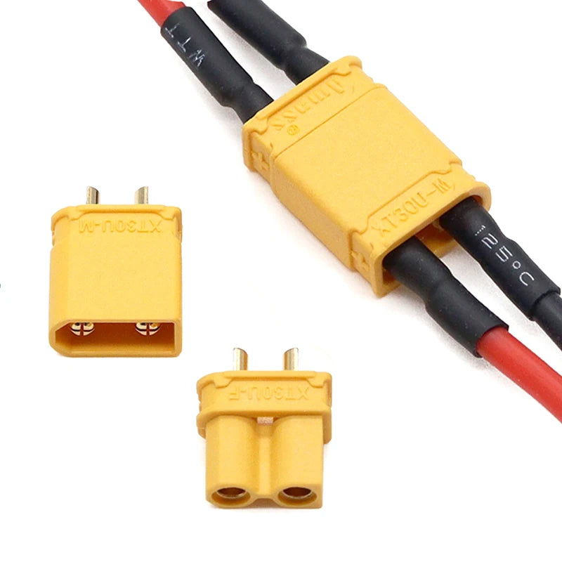 1/5/10PCS XT30U Male Female Bullet Connector Plug the Upgrade XT30 For RC FPV Lipo Battery RC Quadcopter XT30U-M XT30U-F