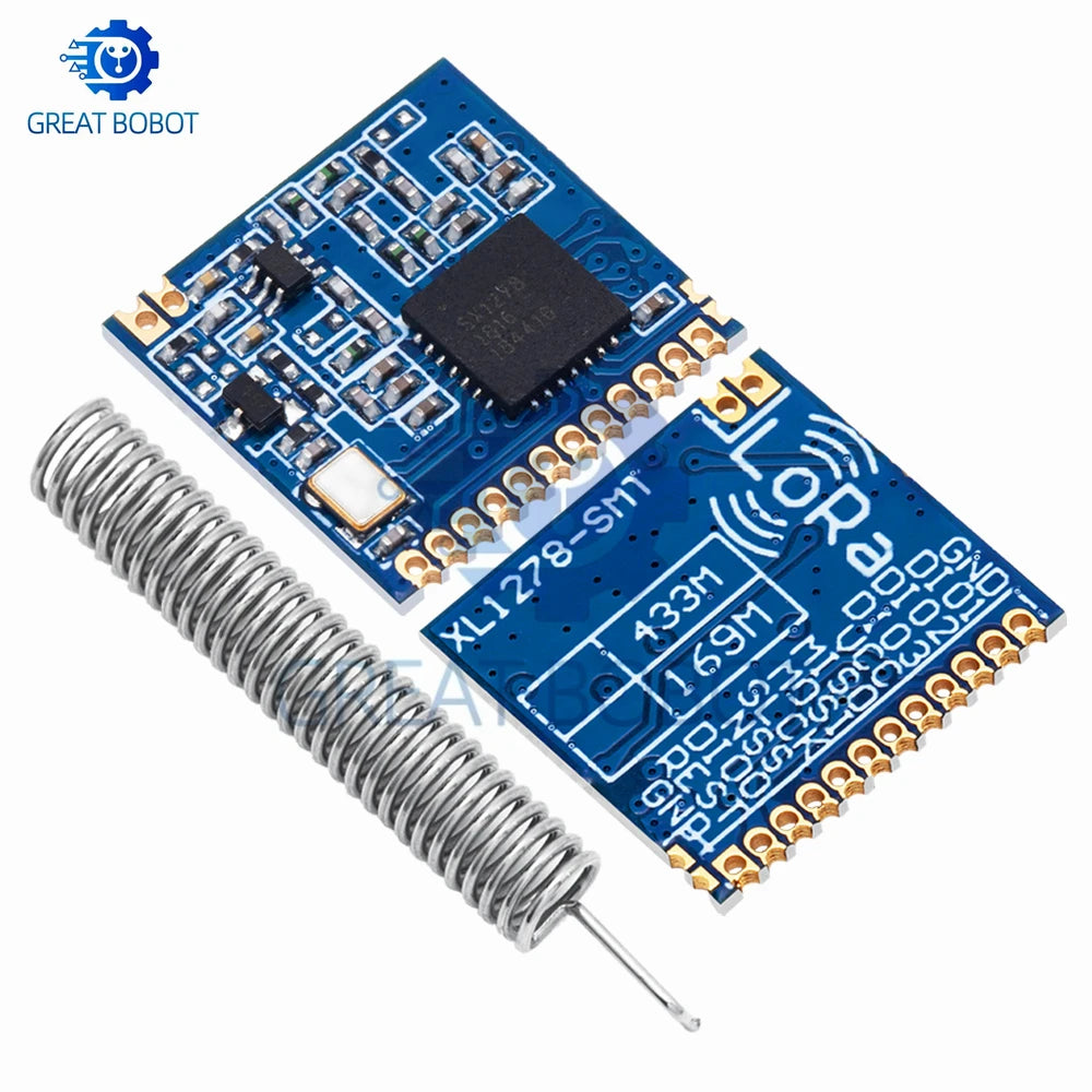 1~10PCS RF LoRa module SX1278 chip PM1280 Long-Distance communication Receiver and Transmitter SPI LORA IOT+2pcs 433MHz antenna