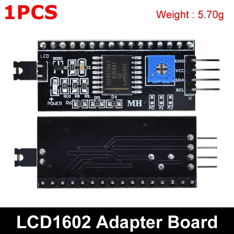TZT LCD2004+I2C 2004 20x4 2004A Blue/Green screen HD44780 Character LCD /w IIC/I2C Serial Interface Adapter Module For Arduino
