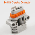 Pair Of FOR Anderson 50 Amp 600V 6 Grey Forklift Cable Power Connectors Good Electrical Conductivity Easy To Connect Tool