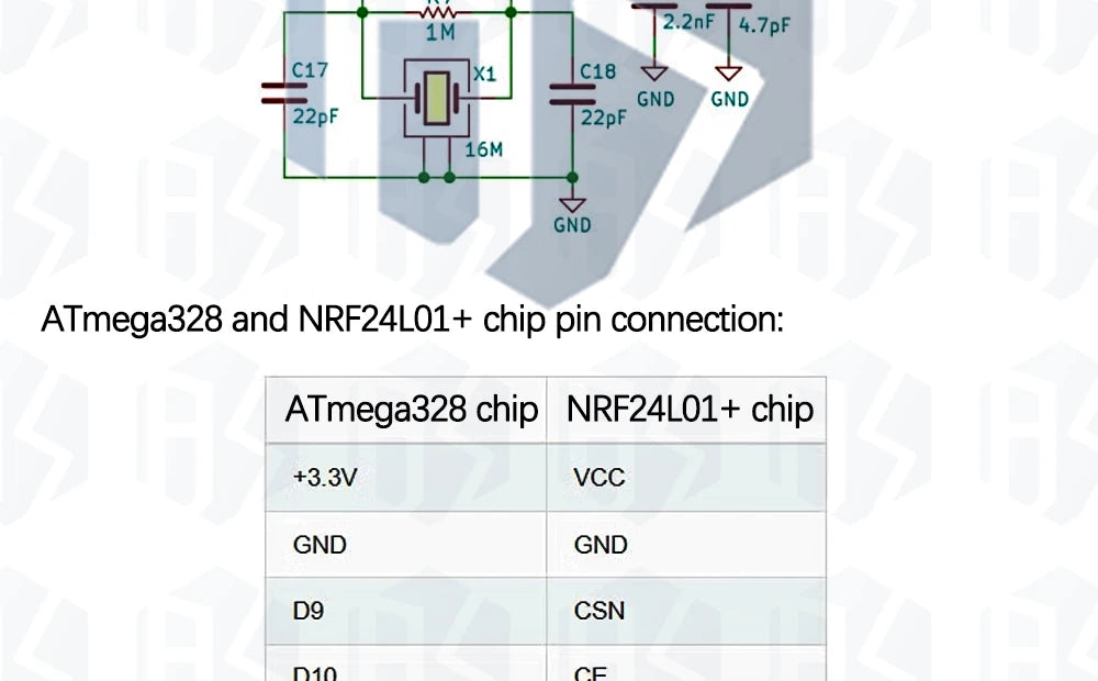 RF-Nano for Arduino Nano V3.0, Micro USB Nano Board ATmega328P QFN32 5V 16M CH340, Integrate NRF24l01+2.4G wireless