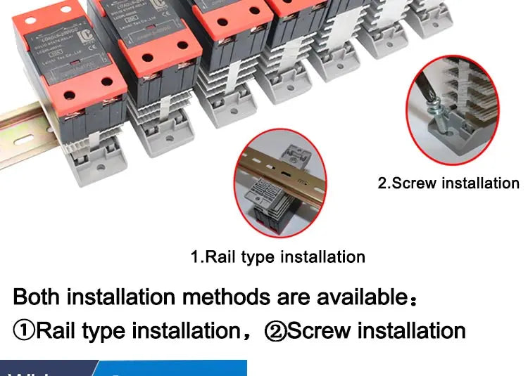 LCTC Solid State Relay 10A25A40A60A80A100A120A DIN Installation DC to AC AC to AC DC to DC Single-phase SSR With Radiator