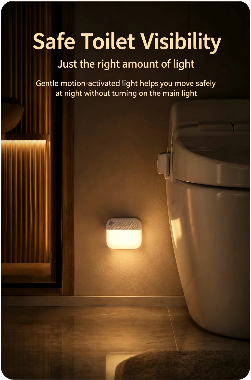 Night Light Motion Sensor With LED Light EU/US Plug Lamps Children'S Night Light Wireless Night Lamp For Bedside Table Bedroom