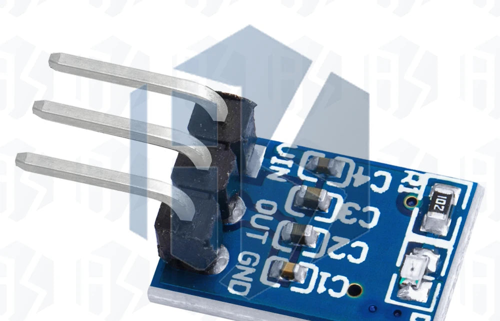 1PCS/5PCS High-Quality AMS1117-3.3 LDO Module: 5V to 3.3V DC-DC Step-Down (800mA Buck Regulator)