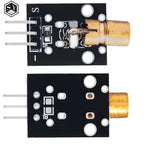 1PCS  KY-008 650nm Laser sensor Module 6mm 5V 5mW Red Laser Dot Diode Copper Head for arduino DIY Kit