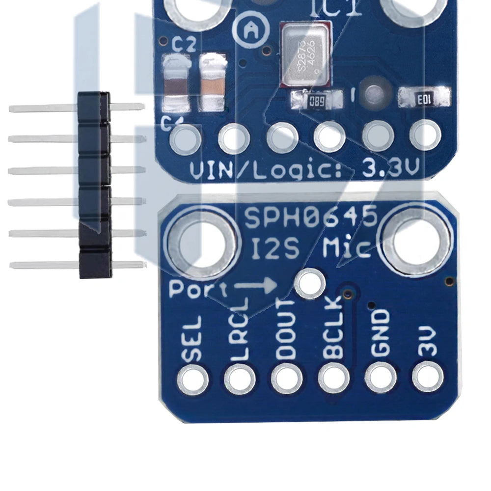 1~4PCS SPH0645 I2S MEMS Microphone Breakout Sensor Board Module SPH0645LM4H Microphone Module 1.6-3.6V for Arduino Raspberry Pi