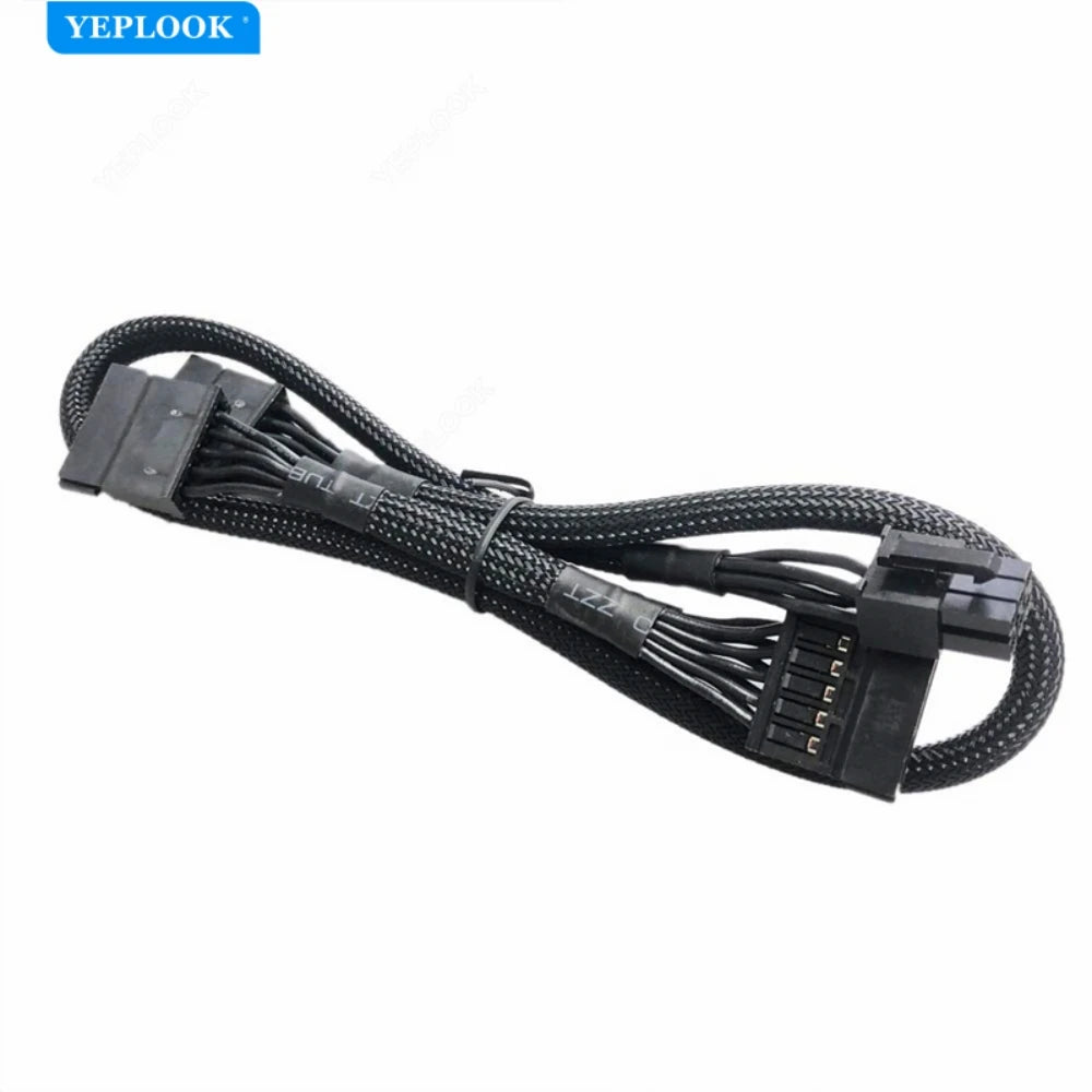 Modular Power Cable for EVGA SuperNOVA G1 G2 G3 G+ B1 B2 B5 650W 750W 850W, GPU PCIe 8Pin, CPU 4+4Pin, SATA Molex IDE, ATX 24Pin