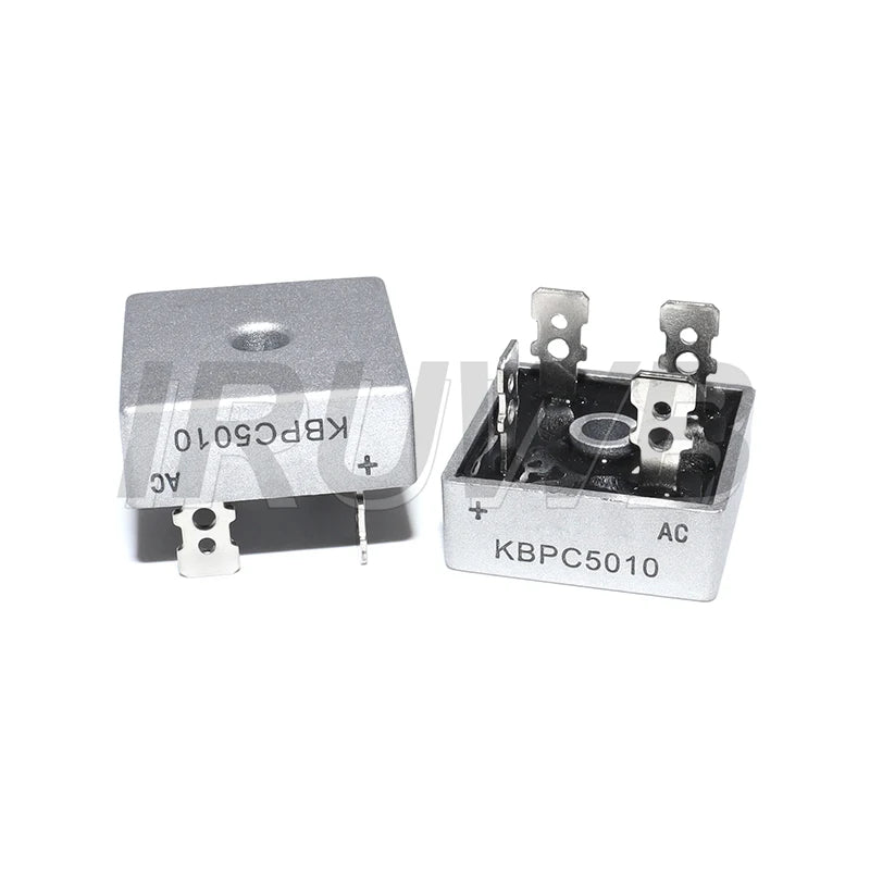 5PCS 10A 15A 25A 35A 50A Diode Bridge Rectifier KBPC1010 KBPC1510 KBPC2510 KBPC3510 KBPC5010 Rectifiers