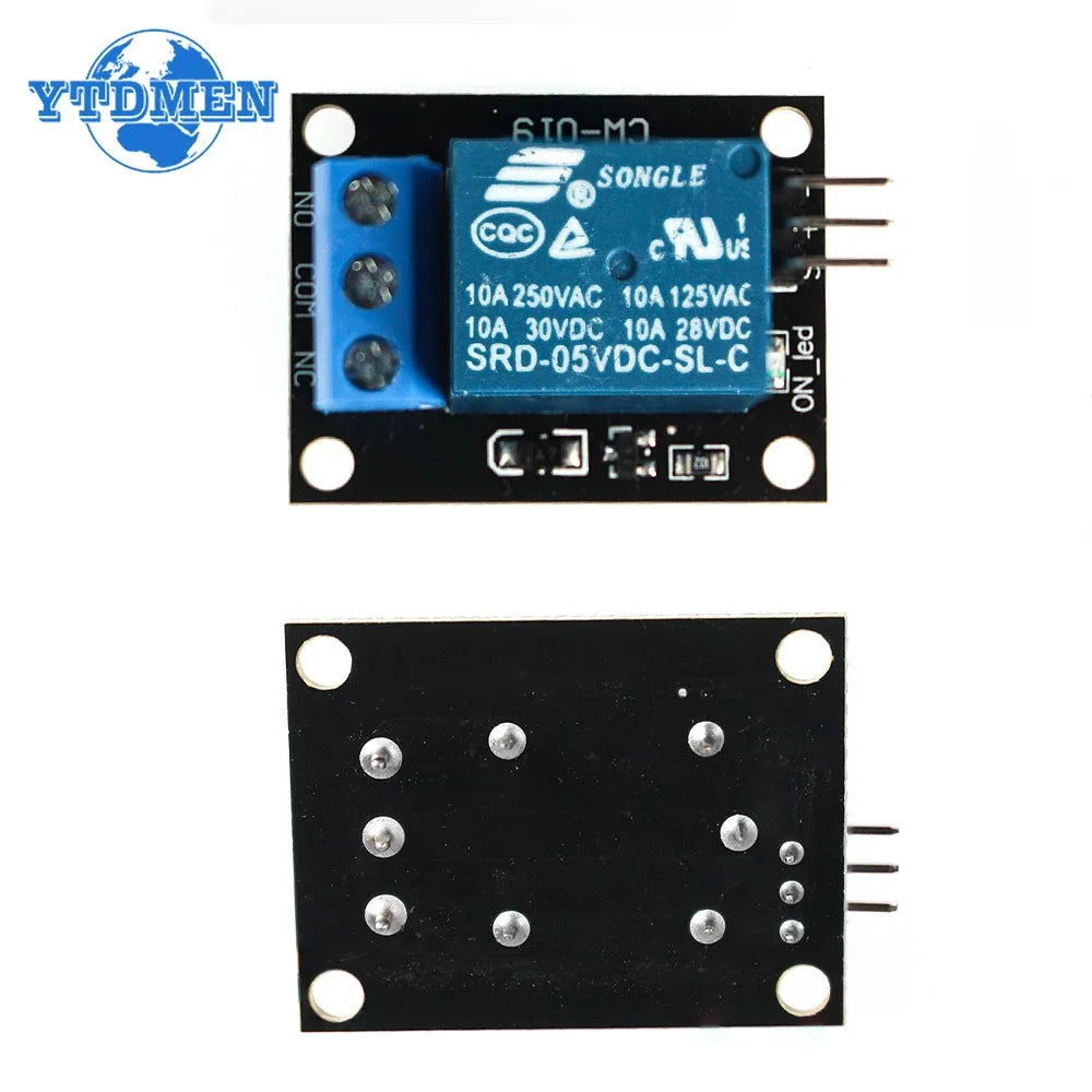 5V 1 Channel Relay Module KY-019 1 Way with Optocoupler for Arduino