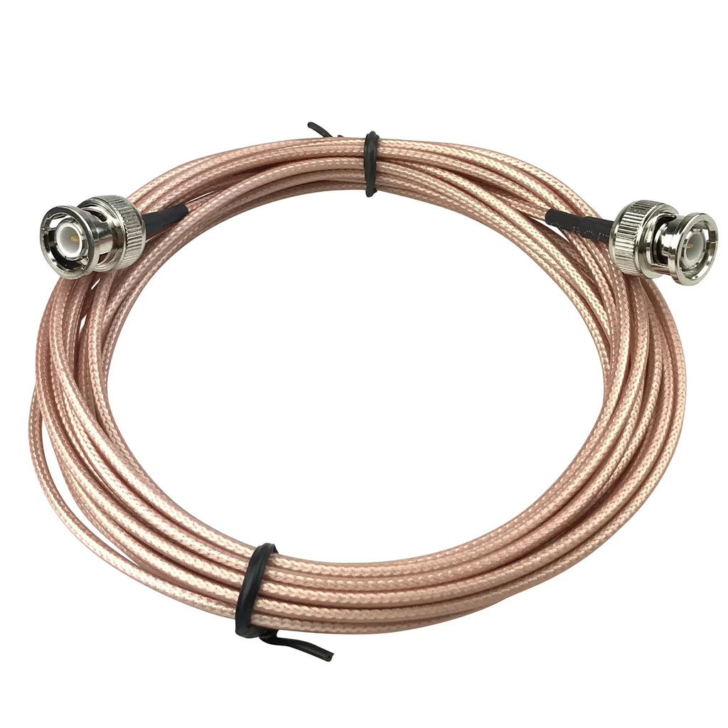 Uvusee 3M/5M/10Meters BNC Male To BNC Male RG316 Pigtail Cable RF Coaxial Cables CCTV HD SDI Camera Video Signal Transmission