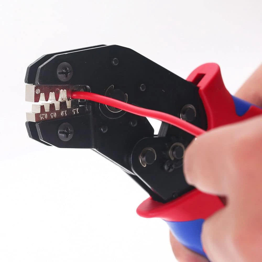 660pcs Pin Connector 1/1.5/1.8/2.2/2.8/3.5/4.8/6.3mm Automotive Wire Terminal Male and Female Non Insulated Plug Disassembly Kit