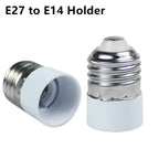 2pcs E26 E27 E39 E40 Gu10 Gu24 MR16 G5.3 G23 G24 G9 B22 BA15D BA15S LED CFL Lamp Holder Light Socket Converter Extension Adapter