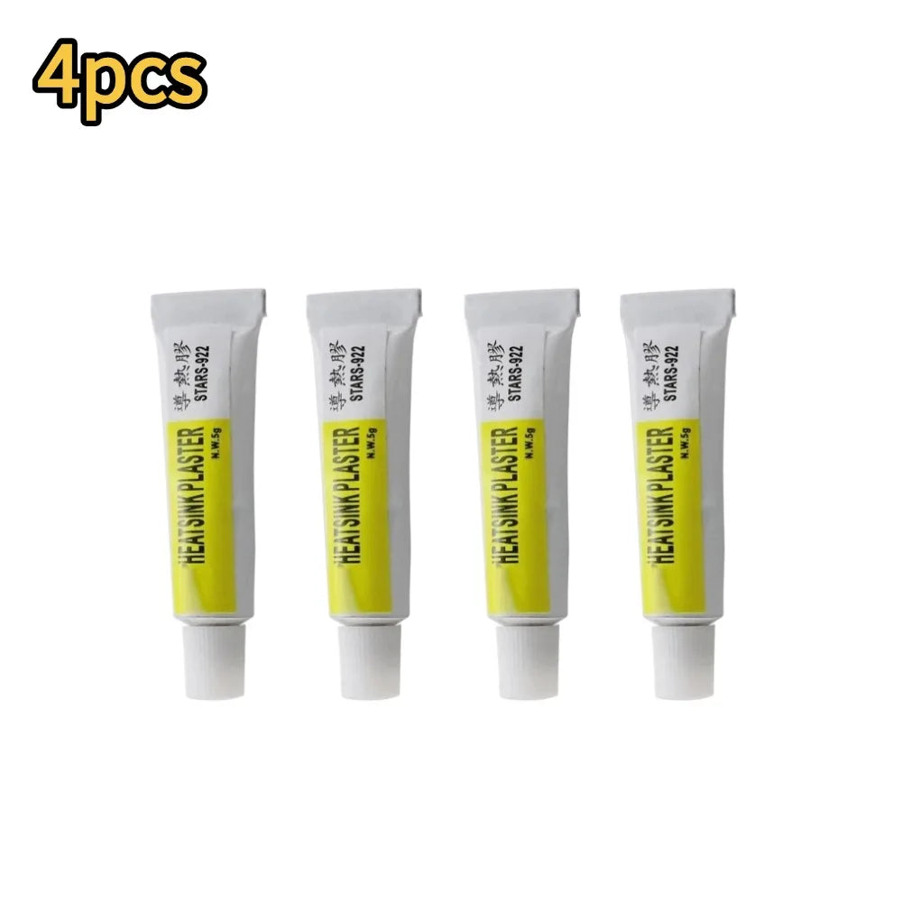 1-5pcs STARS-922 Heatsink Plaster Thermal Silicone Adhesive Cooling Paste Strong Adhesive Compound Glue For Heat Sink Sticky
