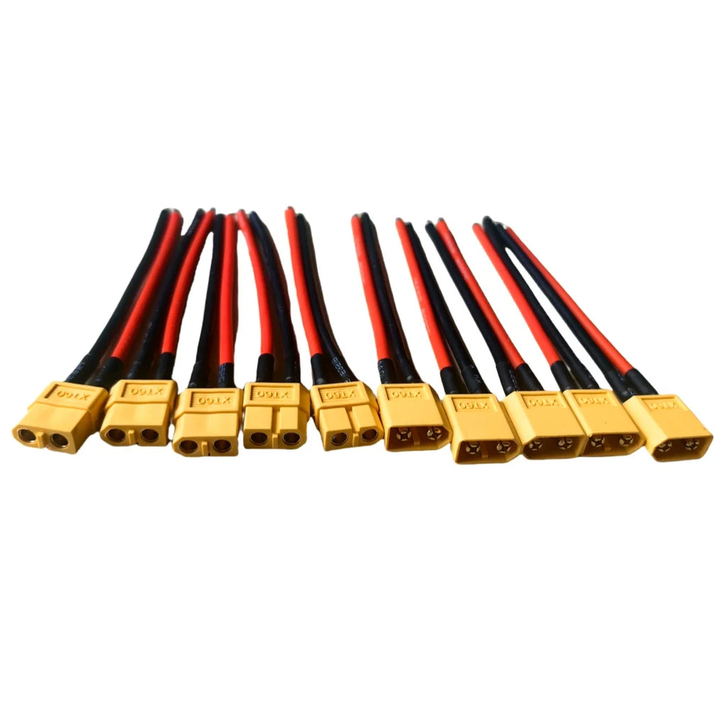 XT60 Male Female Bullet Connectors Plug Adapter With 14 AWG Silicon Wire For ESC Lipo Battery Extension Quadcopter Multicopter