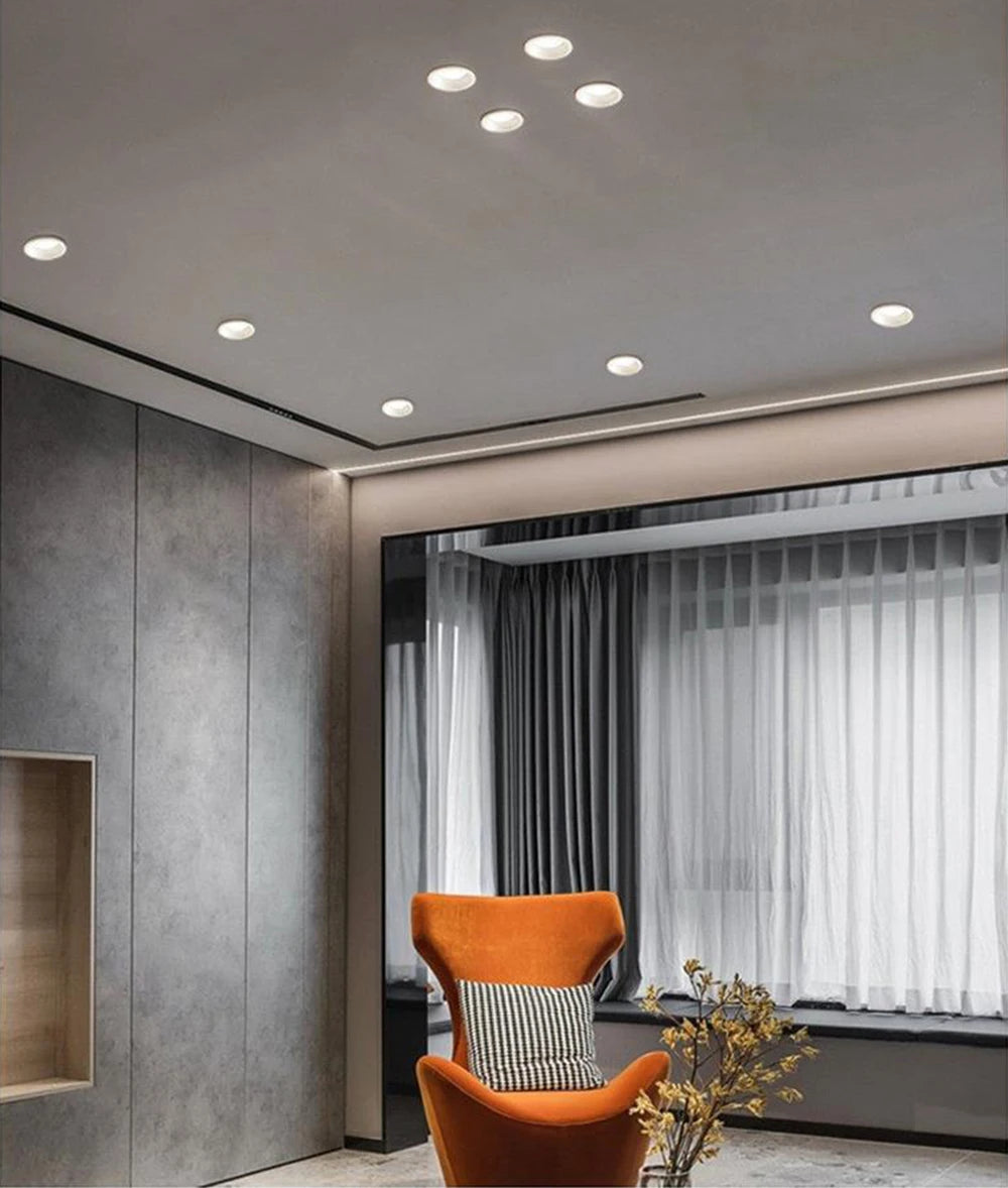 Recessed Tuya Bluetooth/Zigbee Matter 3CCT Smart LED Downlight 110V/220V 5W-12W Spotlight Bedroom Kitchen Indoor Downlight
