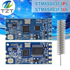 TZT 1/3PCS 433Mhz HC-12 SI4463/4438 Wireless Serial Port Module 1000m Replace Bluetooth NEW