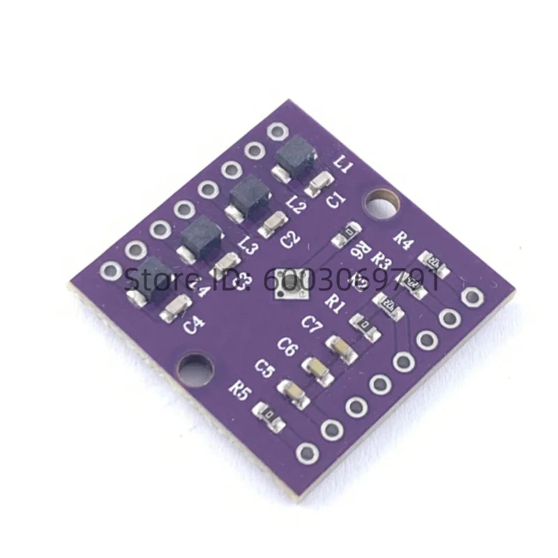 1Pcs Capacitive Sensor FDC2214 Module QFN Chip Adapter Board Electronic Competition Near-Liquid Level Non-Contact Sensing