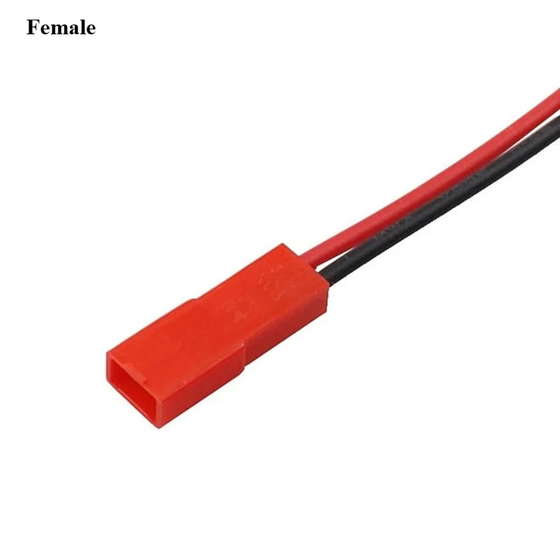 10/20pcs 2 Pin 2.54mm Plug Connector Male Female Plug Connector Cable Wire 10/15/20/30/50cm 22AWG for RC Toys Battery LED Lam