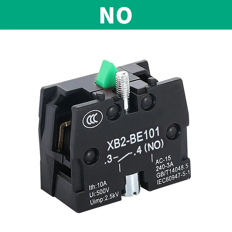 XB2-BC Mushroom Head Push Button Switch Self Resetting Red/green