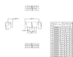 50/20Pcs JST PH2.0mm 2/3/4/5/6/7/8/9/10 Pin Horizontal Paste Vertical Patch Pin Holder SMT Connector 2.0MM Pitch Male SMD