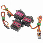 MG90S Servo 2/5/10 Pcs All Metal Gear 9g SG90 Upgraded Version For Helicopter Plane Boat Car RC Robot 180 360 Degree