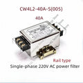 CW4L2-40A-S(005) Single-phase  220V  power filter AC EMI power supply anti-interfe CW4L2-40A-S